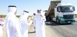 وزير النقل يتفقد أعمال الصيانة الوقائية على طريق الرياض الطائف