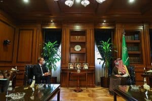 “الجبير” يستقبل عدداً من السفراء المعينين لدى المملكة