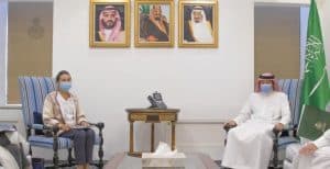 نائب وزير الخارجية يستقبل منسقة الأمين العام للأمم المتحدة