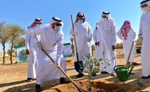 ٣ آلاف شتلة لحملة تشجير حريملاء