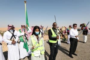“البيئة”: 50 سفيرًا ودبلوماسيًا يشاركون حملة “لنجعلها خضراء” بمنتزه حريملاء