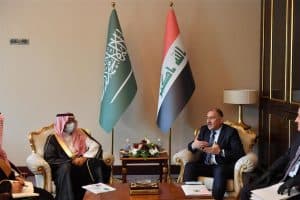 وزيرالصناعة يبحث مع نظيره العراقي مجالات التعاون بين البلدين