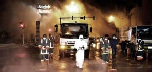 تعقيم 760 موقعاً في الدمام