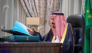 مجلس الوزراء ينوه ببيان اجتماع سمو ولي العهد ورئيس الوزراء العراقي