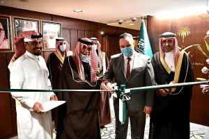 وزير التجارة يفتتح الملحقية التجارية بسفارة المملكة في بغداد