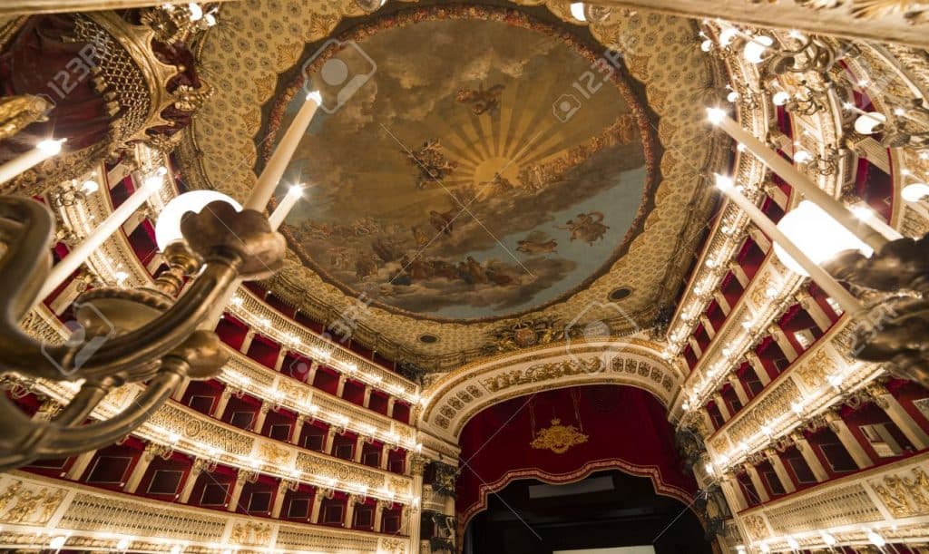 Teatro San Carlo, Naples opera house, Italy