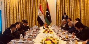 وزير الداخلية الليبي يبحث مع وفد مصري تعزيز التعاون الأمني بين البلدين