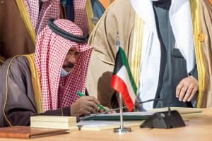 أمير الكويت يشكر خادم الحرمين الشريفين