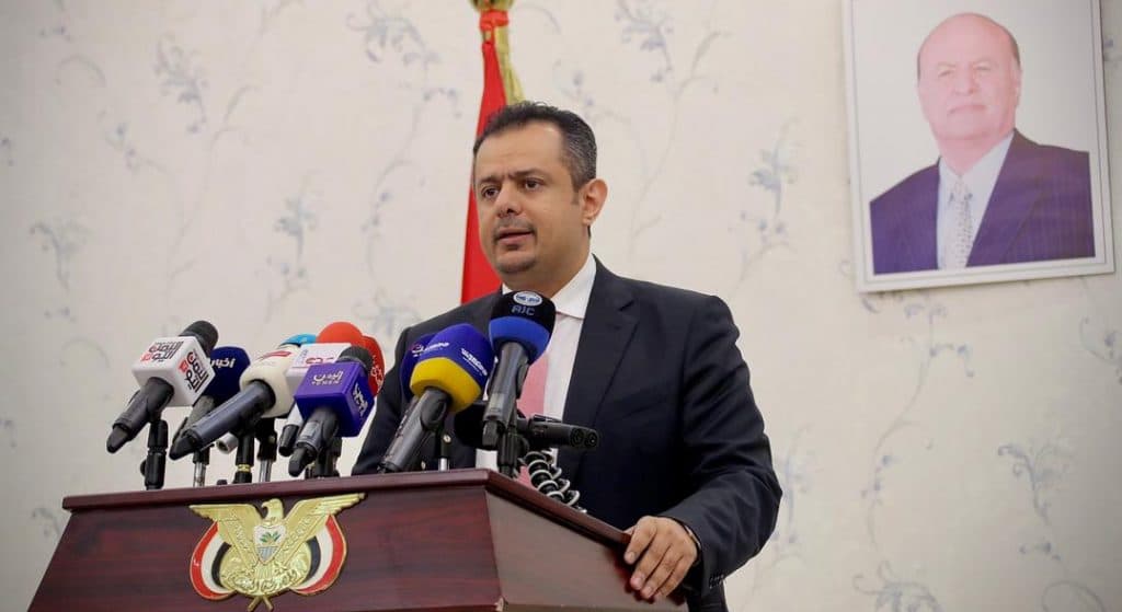 رئيس الوزراء اليمني معين عبد الملك
