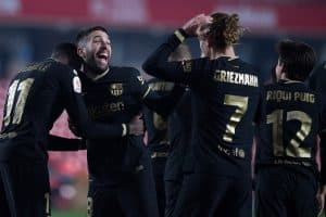 “ريمونتادا” لبرشلونة تنقذه من الخروج من ربع نهائي كأس إسبانيا