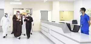 أمير المدينة المنورة يتفقد مدينة الملك سلمان بن عبدالعزيز الطبية