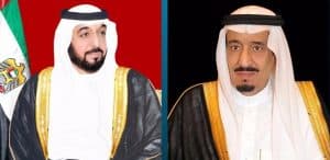 القيادة الإماراتية تهنئ الملك بنجاح العملية الجراحية التي أجراها ولي العهد