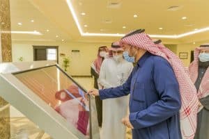 أمين القصيم يدشن تطبيق “تقييم المنشآت” وبرنامج “تقييم الزيارة الرقابية”
