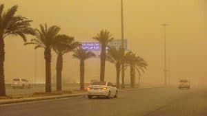 الدفاع المدني يدعو للحيطة من عواصف رملية على معظم مناطق المملكة