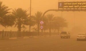 المركز الوطني للأرصاد: عوالق ترابية على منطقة الباحة