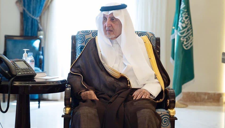 الأمير خالد الفيصل مستشار خادم الحرمين الشريفين أمير منطقة مكة المكرمة