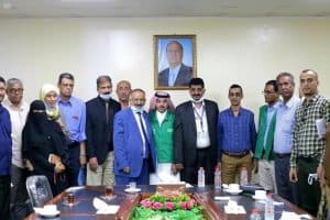 إعمار اليمن يسلم المرحلة الثانية من مشروع إعادة تأهيل مطار عدن