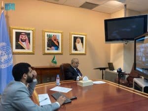 المعلمي يلتقي بسفراء عدد من الدول الأعضاء في مجلس الأمن