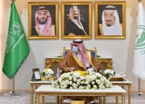 أمير نجران يستقبل وكيل وزارة الداخلية لشؤون الأفواج