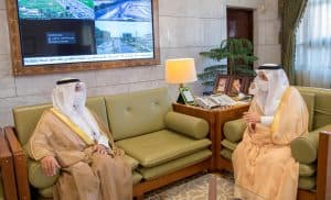أمير الرياض يستقبل الأمين العام لمجلس التعاون لدول الخليج العربية