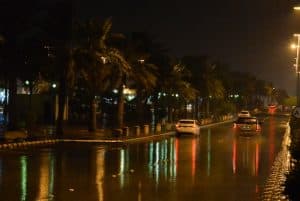 أمطار على مدينة الرياض