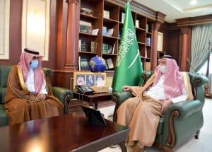 الأمير محمد بن ناصر يتسلم تقرير إسكان جازان للربع الأول من العام 2021م