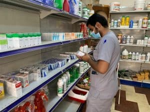 حملات تفتيشية على محلات بيع المبيدات والصيدليات البيطرية بتبوك