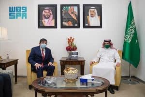 نائب وزير الخارجية يستقبل سفير جمهورية تركيا لدى المملكة