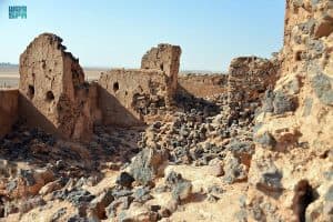 “قصر مارد الأثري” بالأسياح .. المحطة الـ 12 في طريق الحج البصري