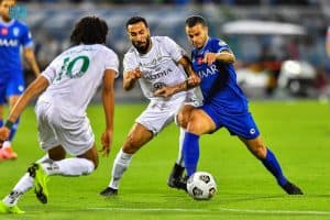 الهلال يتغلب على الأهلي بخماسية