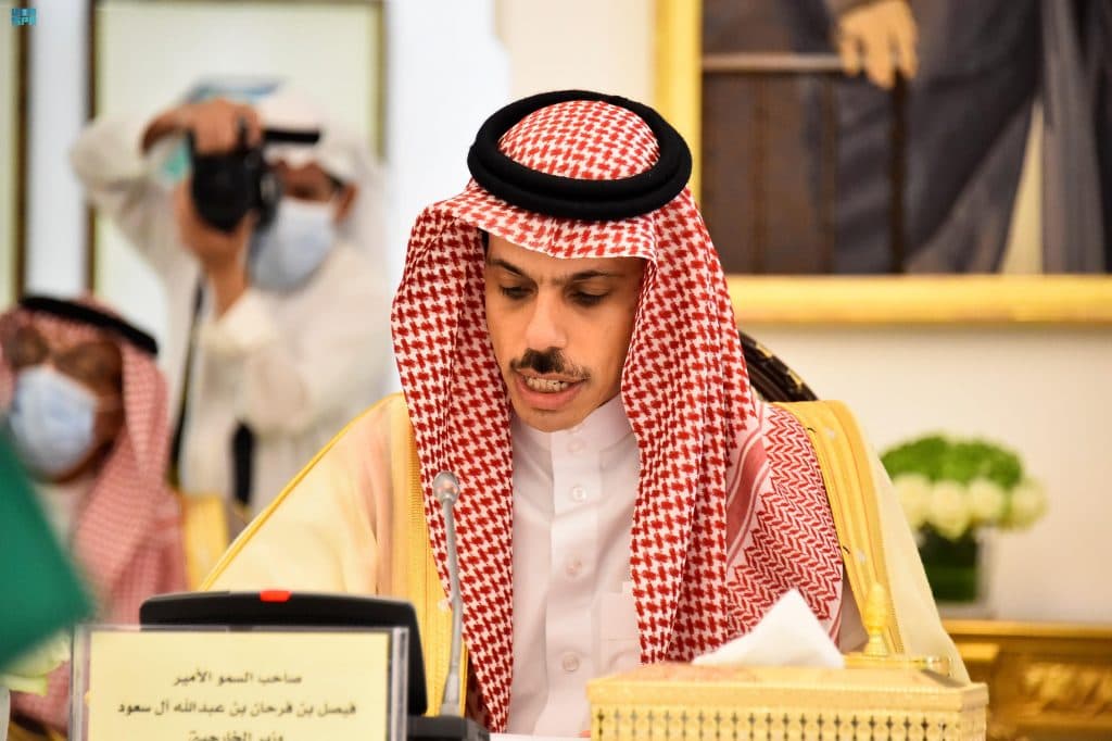 وزير الخارجية الأمير فيصل بن فرحان بن عبدالله