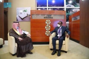 وزير الدولة لشؤون الدول الإفريقية يصل إلى جمهورية رواندا