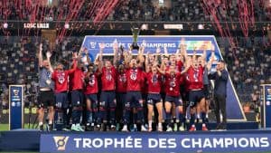 ليل يتوج بكأس السوبر الفرنسي بالفوز على سان جرمان