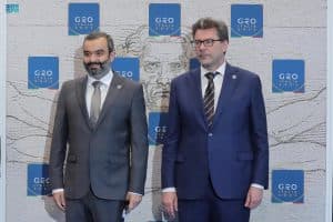 السواحة يبرز ريادة المملكة وقيادتها لعدد من الملفات الدولية أمام قادة الاقتصاد الرقمي لـ G20