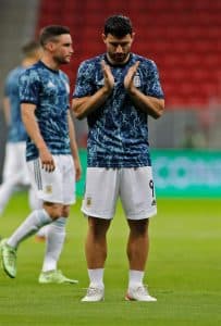 إصابة اغويرو تبعده شهرين عن الملاعب