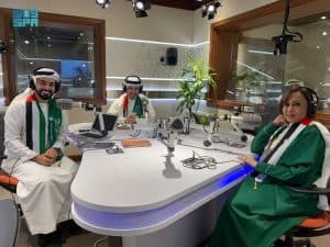 إذاعة الشارقة تحتفي باليوم الوطني الـ 91 للمملكة