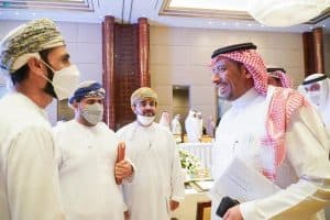 وزير الصناعة والثروة المعدنية يلتقي برواد الأعمال الخليجين في مملكة البحرين