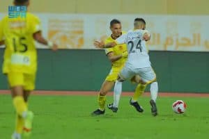 الاتحاد يكسب مضيفه الحزم بهدف نظيف