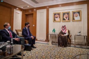 وزير الخارجية يستقبل رئيس مجموعة الصداقة الفرنسية الخليجية