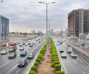 أمطار رعدية على بعض مناطق المملكة