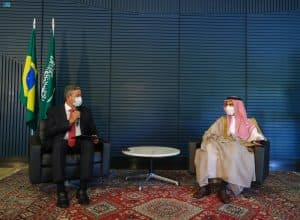وزير الخارجية يلتقي رئيس مجلس النواب البرازيلي