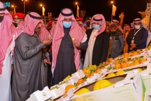 أمير منطقة حائل يدشن فعاليات مهرجان الحمضيات الأول