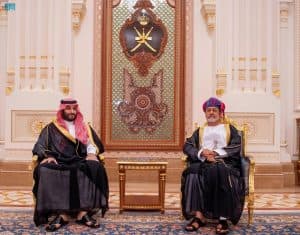 صدور بيان مشترك في ختام زيارة سمو ولي العهد لسلطنة عمان