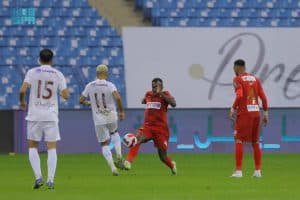 الشباب يتغلب على ضمك بخماسية في دور الـ 16 من كأس خادم الحرمين