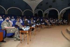 قيادة القوات المشتركة تعقد لقاءً للملحقين العسكريين من الدول الشقيقة والصديقة المعتمدين لدى المملكة