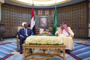 رئيس مجلس السيادة السوداني يعرب عن شكره وتقديره للقيادة السعودية تجاه دعم أمن واستقرار بلاده