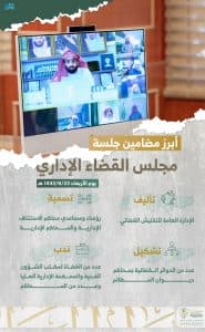 مجلس القضاء الإداري يقر عددًا من القرارات