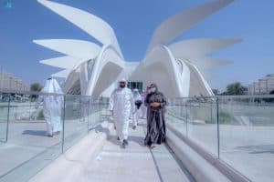 رئيس ديوان المظالم يزور جناحي المملكة والإمارات بمعرض إكسبو 2020