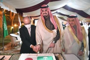 أمين منطقة الرياض يحضر حفل سفارة اليابان بمناسبة ذكرى اليوم الوطني لبلادها