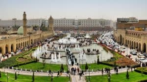 استهداف أربيل بـ 12 صاروخًا باليستيًا من خارج العراق
